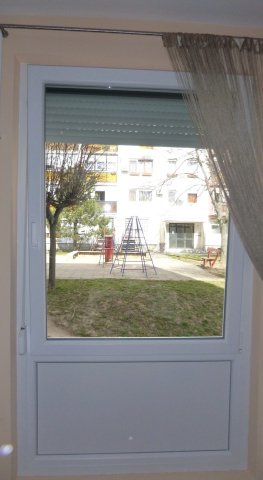 Aluplast 4000 Panel Műanyag Ablak 1200x2100 mm,