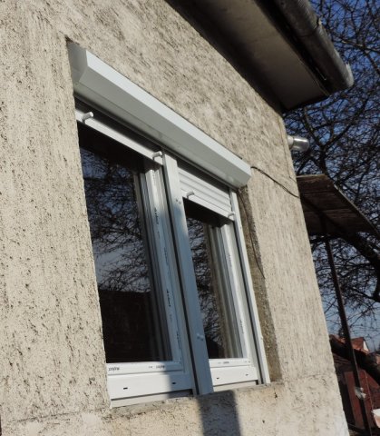 160x130 ablak csere, Aluplast Műanyag Ablak kívülről