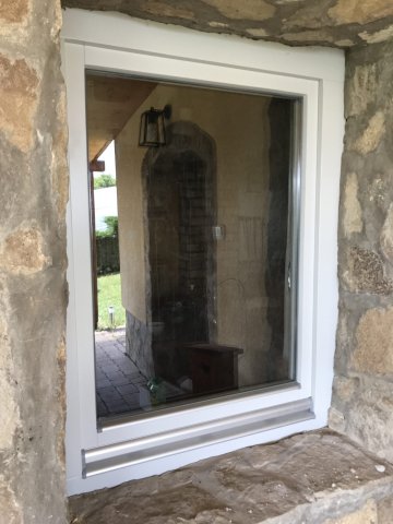 90 x 120, Basic 68, Borovifenyő fa Bukónyíló Ablak
